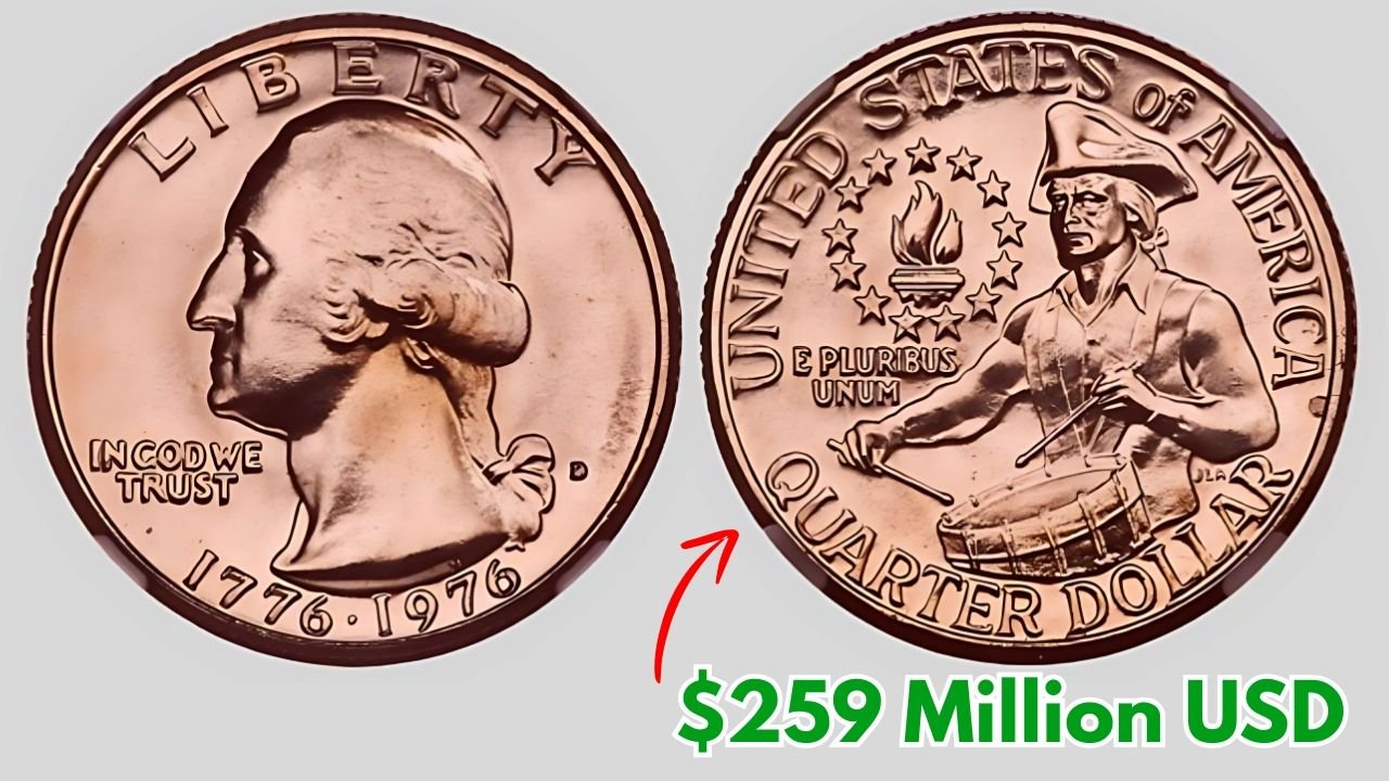 Rare Bicentennial Quarter